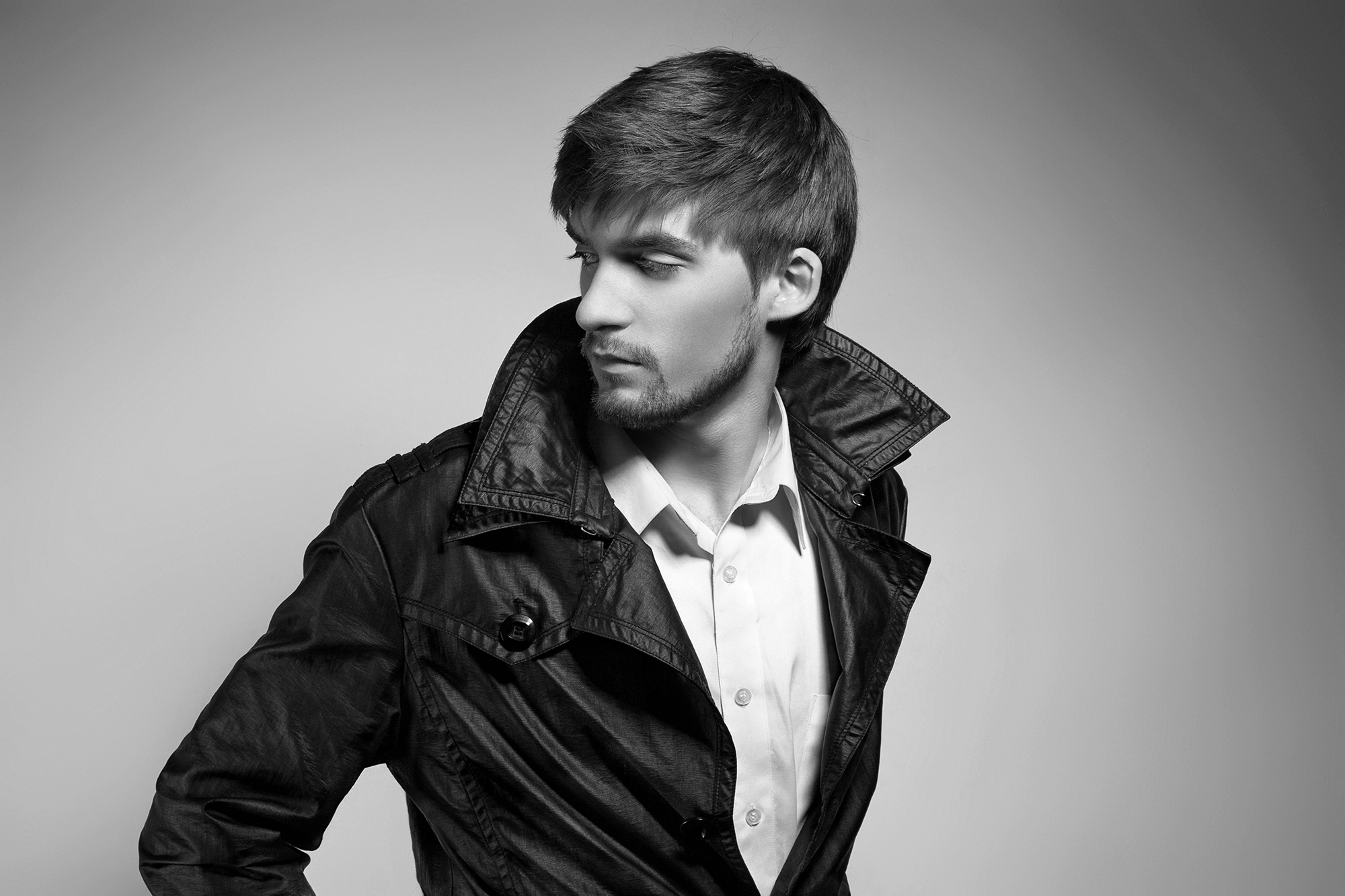 Men's haircut by Konstantin Stylist